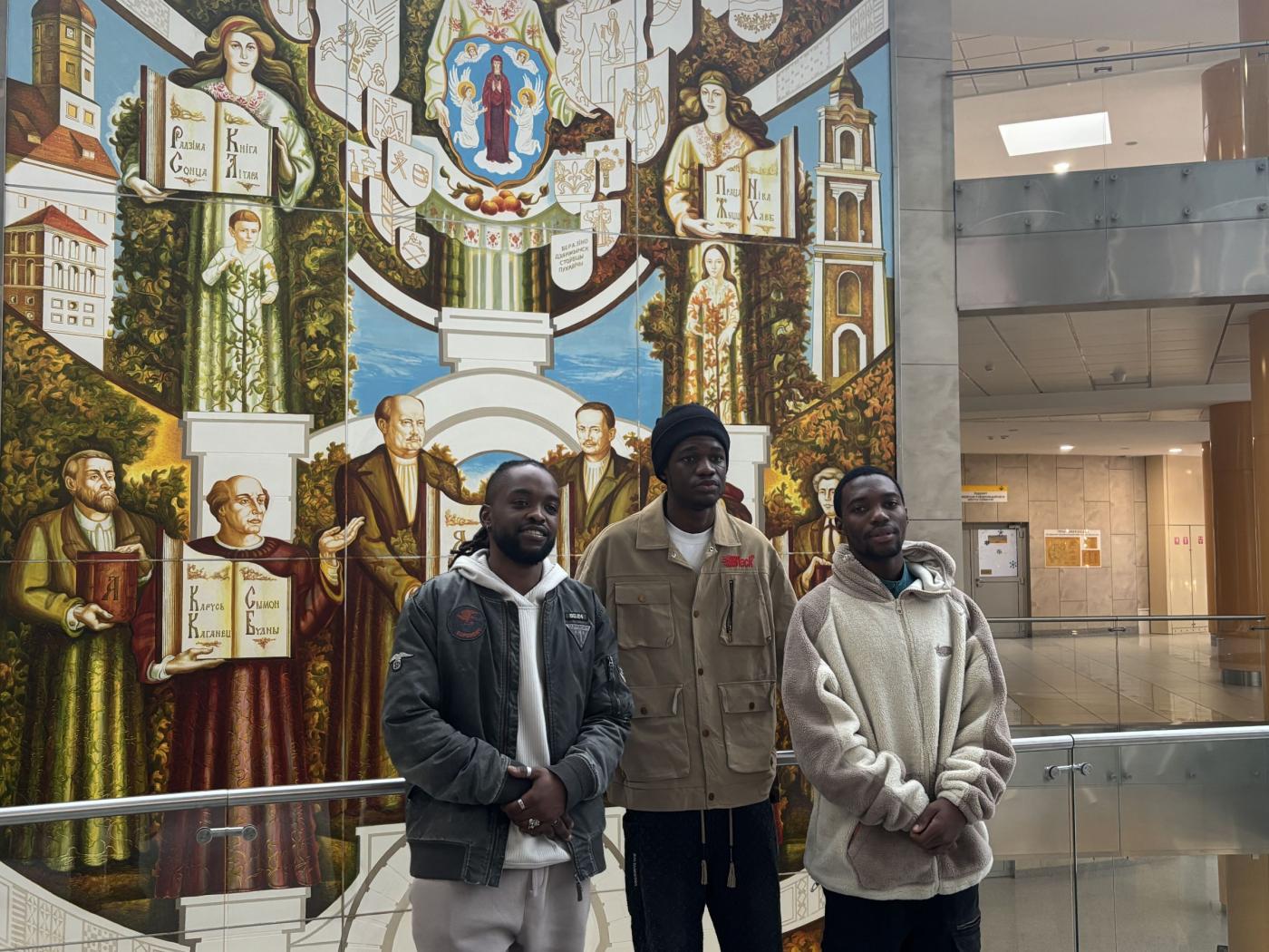 Студенты ФМС побывали в Национальной библиотеке Беларуси